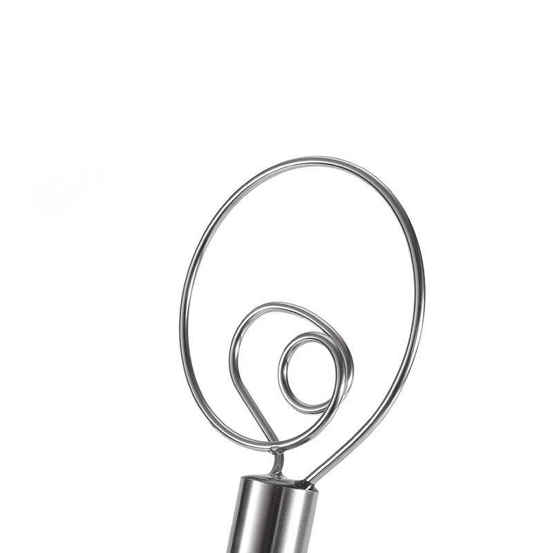 Coil Flour Mixer 304 Stainless Steel Batter Stick Egg Beater Flour Stick Oil Surface Mixing Baking Tool