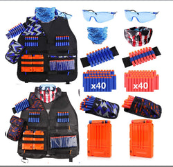 Nerf Tactical Vest Set Camouflage Elite Soft Bullet Gun Fighting Equipment Vest Waistcoat