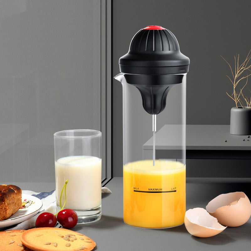 New Electric Mixer Mixing Cup Portable Outdoor Automatic Milk Foaming Cup Electric Milk Foaming Machine